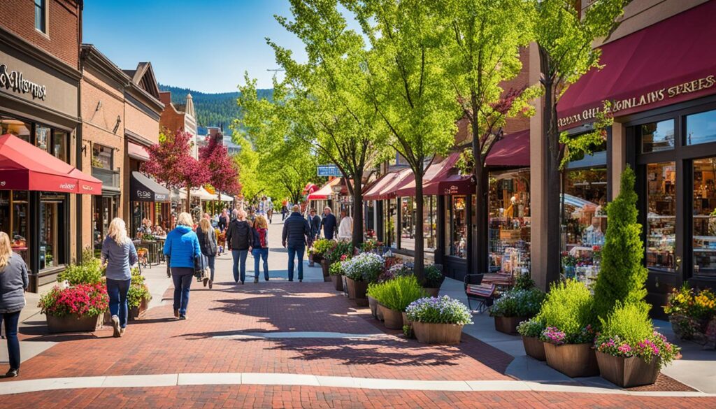 Charm of Ashland shopping areas