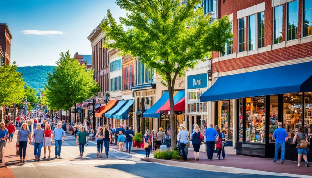 Chattanooga shopping scene