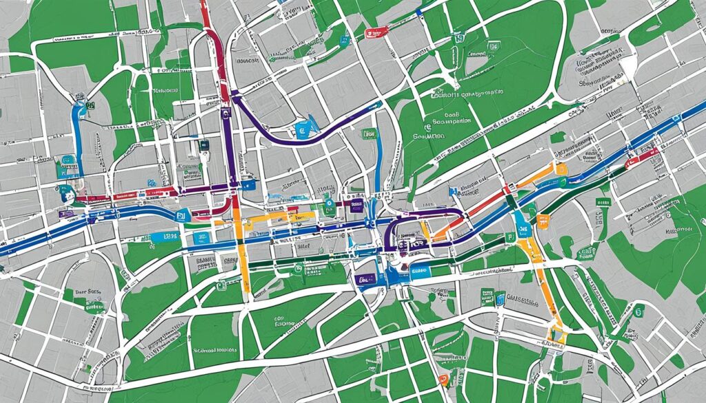 Cincinnati Connector service region accessibility and routes Cincinnati Connector service region accessibility and routes