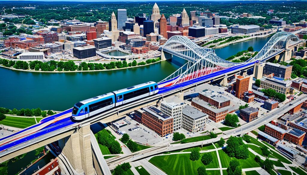 Cincinnati Connector stops Cincinnati Connector stops
