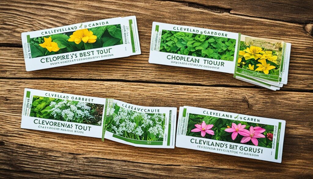 Cleveland Garden tour tickets Cleveland Garden tour tickets