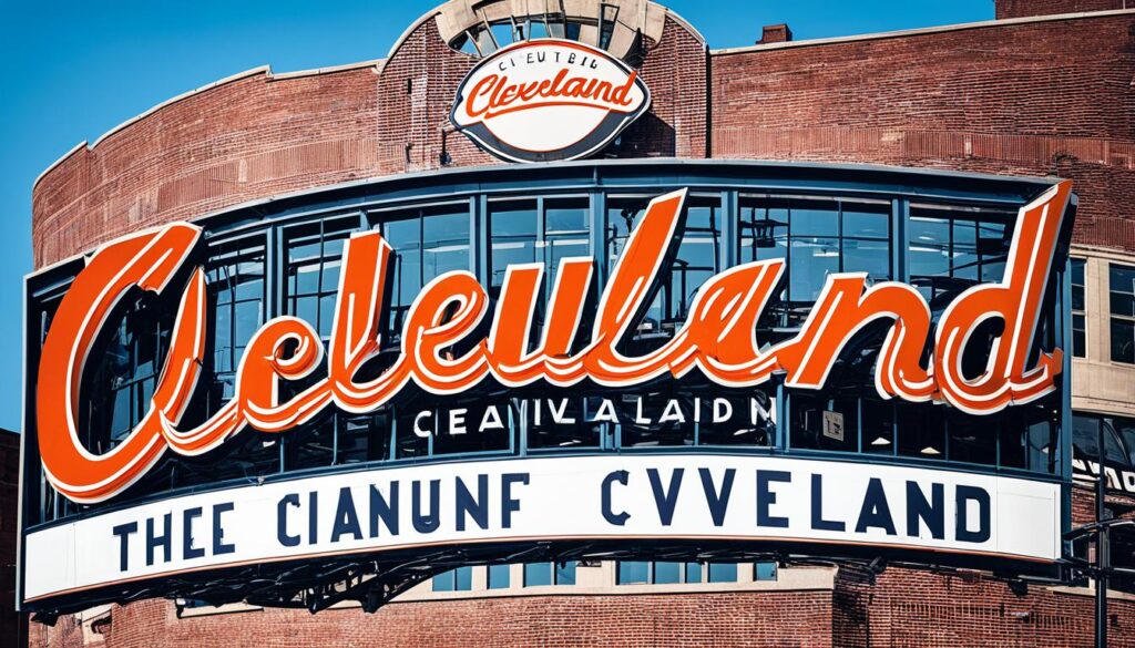 Cleveland Script Sign history