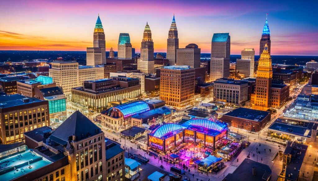 Cleveland rooftop bars with cocktails and skyline views Cleveland rooftop bars with cocktails and skyline views