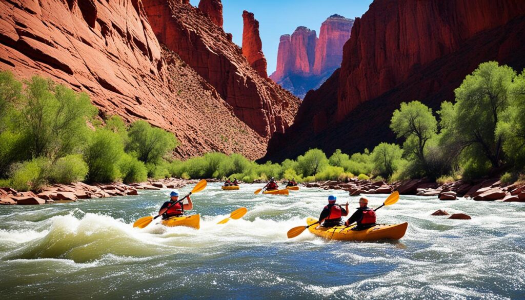 Colorado River kayaking Colorado River kayaking