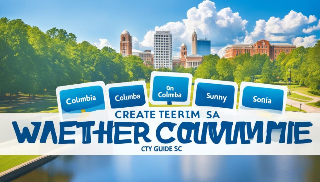 Columbia SC weather guide Columbia SC weather guide
