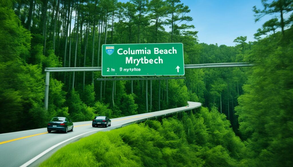 Columbia to Myrtle Beach travel time Columbia to Myrtle Beach travel time