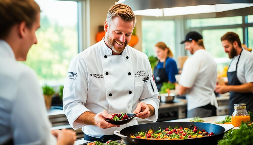 Cooking classes with local Traverse City ingredients