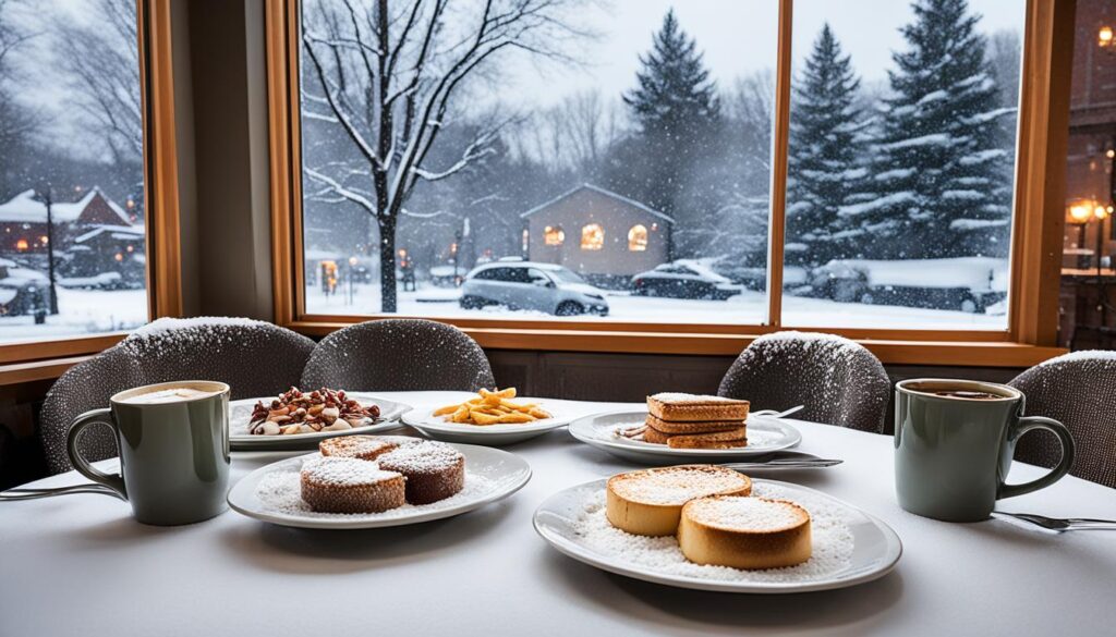 Cozy winter dining in Cleveland