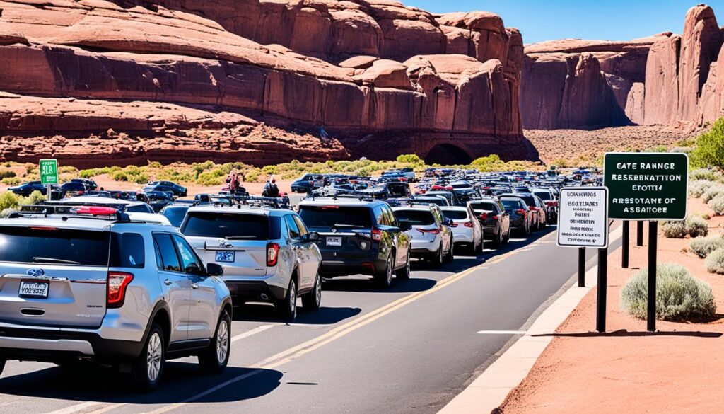 Current Arches National Park entrance rules