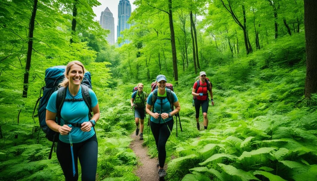 Detroit urban hiking trails