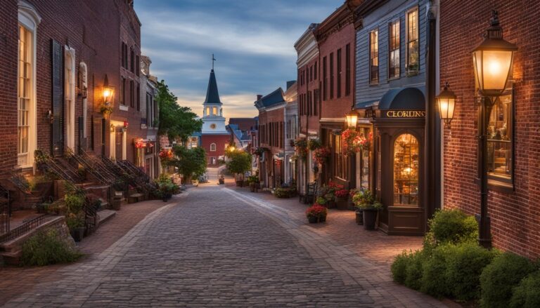 Downtown Gettysburg history