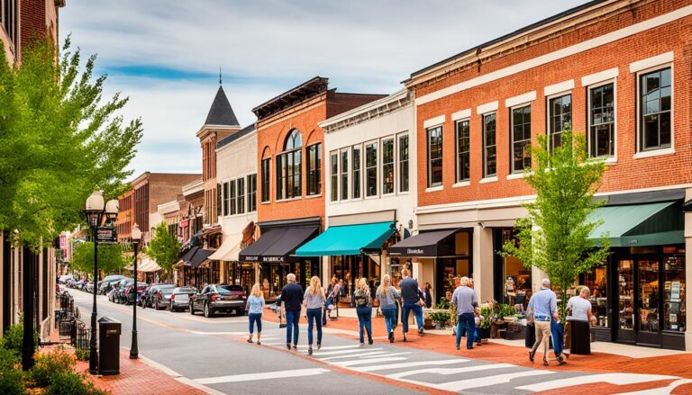Downtown Greenville shopping