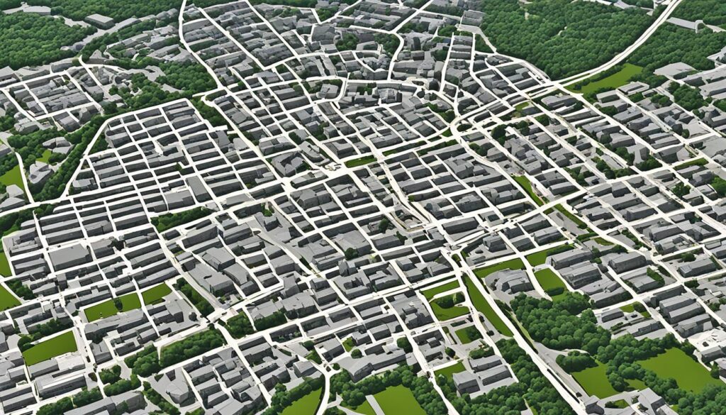 Durham historical sites map Durham historical sites map