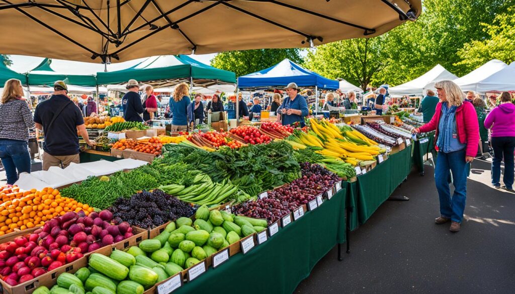 Eugene farmers market location