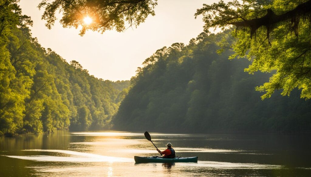 Exploring Cape Fear River by kayak Exploring Cape Fear River by kayak