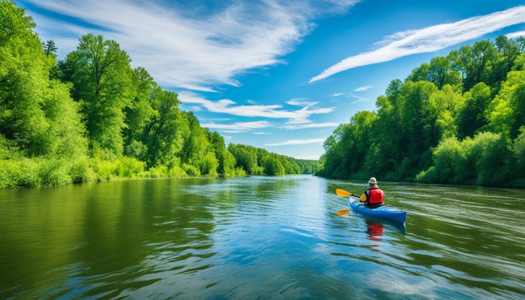 Exploring the Mississippi River by kayak Exploring the Mississippi River by kayak