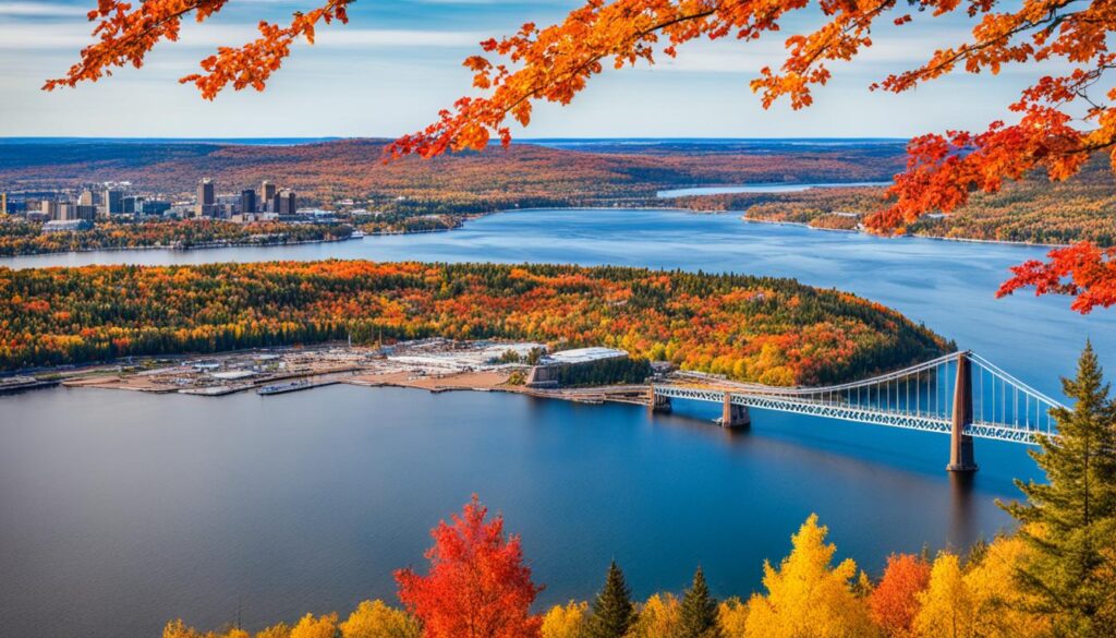 Fall foliage Duluth MN