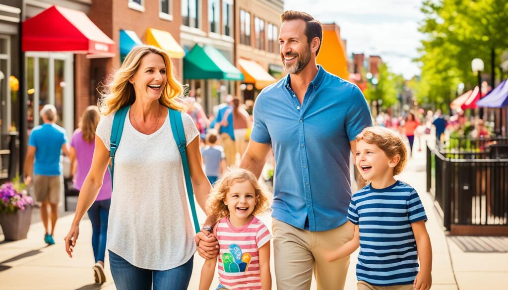 Family-friendly areas in Columbus