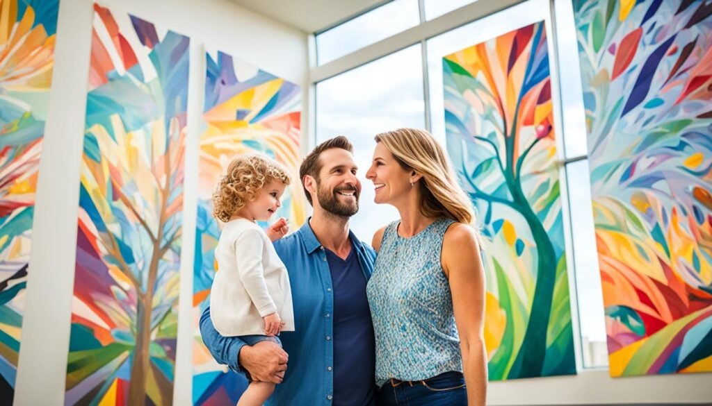 Family-friendly art experiences