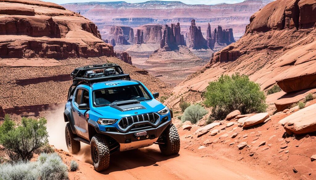 Famous off-road trails in Moab Famous off-road trails in Moab