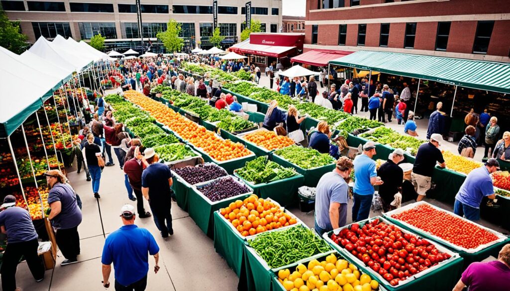 Farm-to-table concept in Minneapolis farmers markets Farm-to-table concept in Minneapolis farmers markets