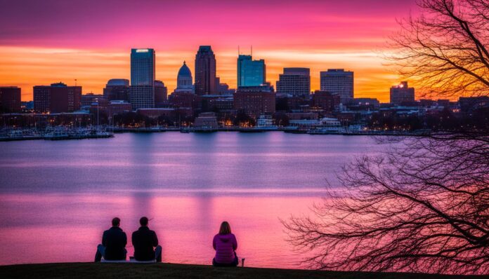 Federal Hill Park sunrise views