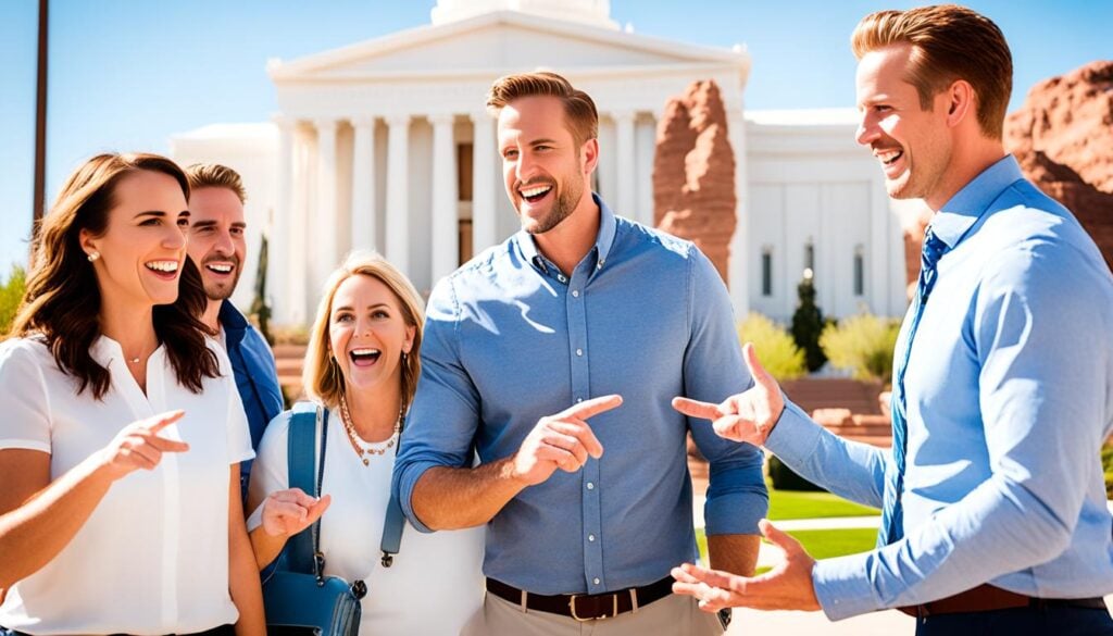 Feedback and experience sharing at St. George Utah Temple