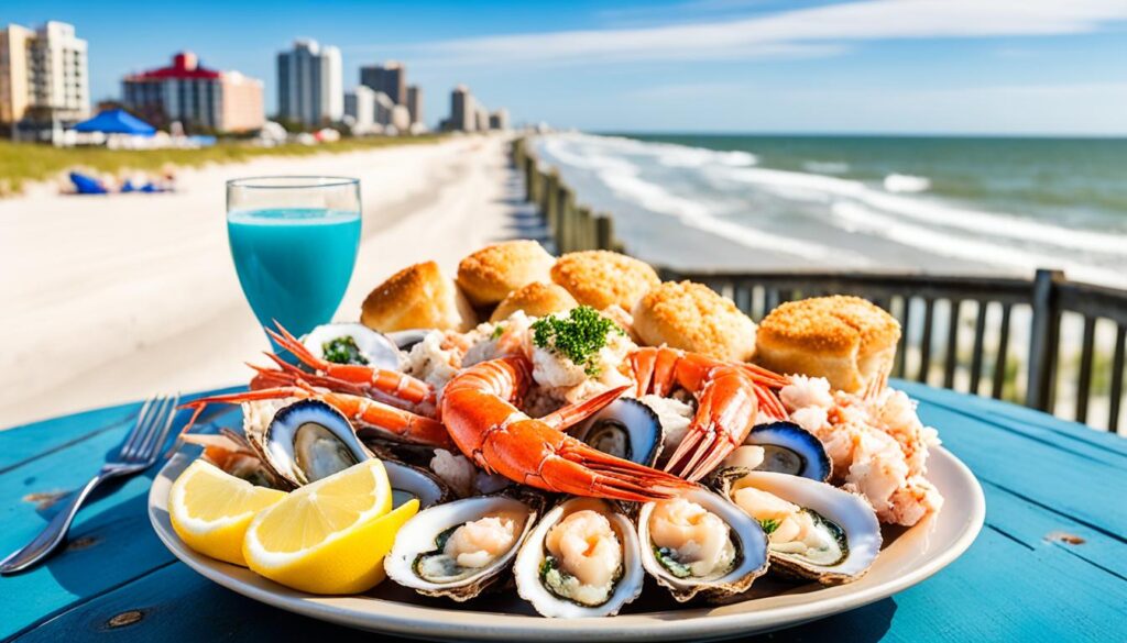 Fresh seafood Myrtle Beach