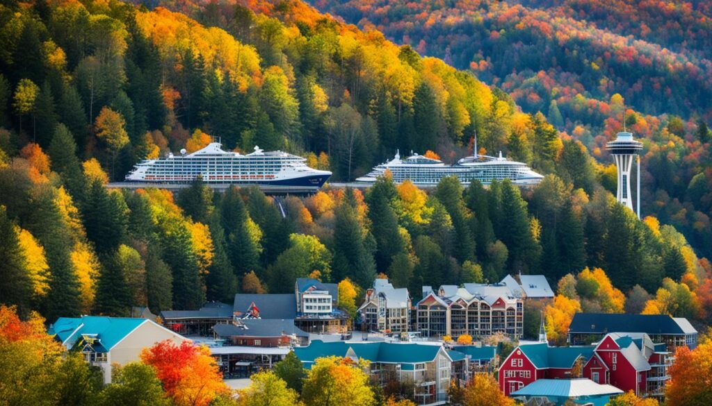 Gatlinburg in the Smoky Mountains Gatlinburg in the Smoky Mountains