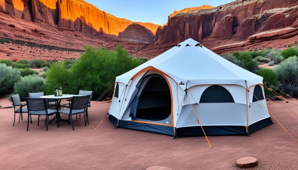 Glamping in Moab