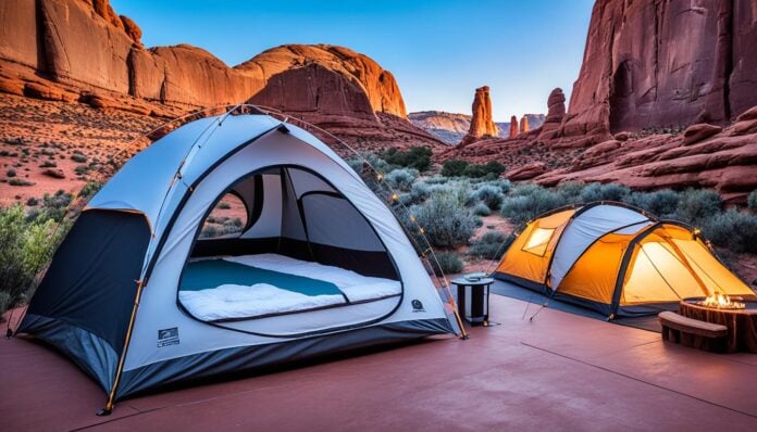 Glamping near Arches National Park