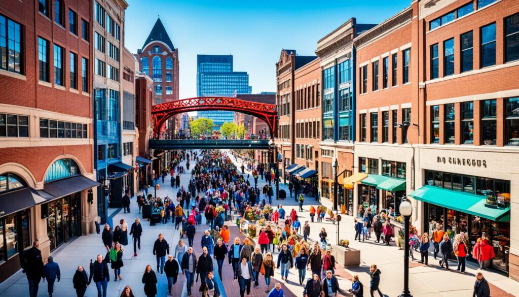 Grand Rapids shopping scene Grand Rapids shopping scene