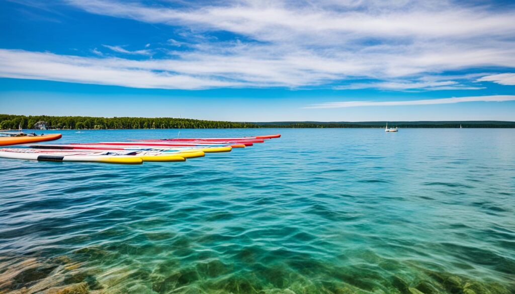 Grand Traverse Bay paddleboard tour prices