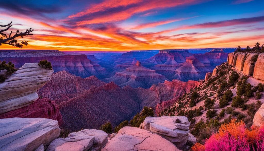 Grand View Point sunset