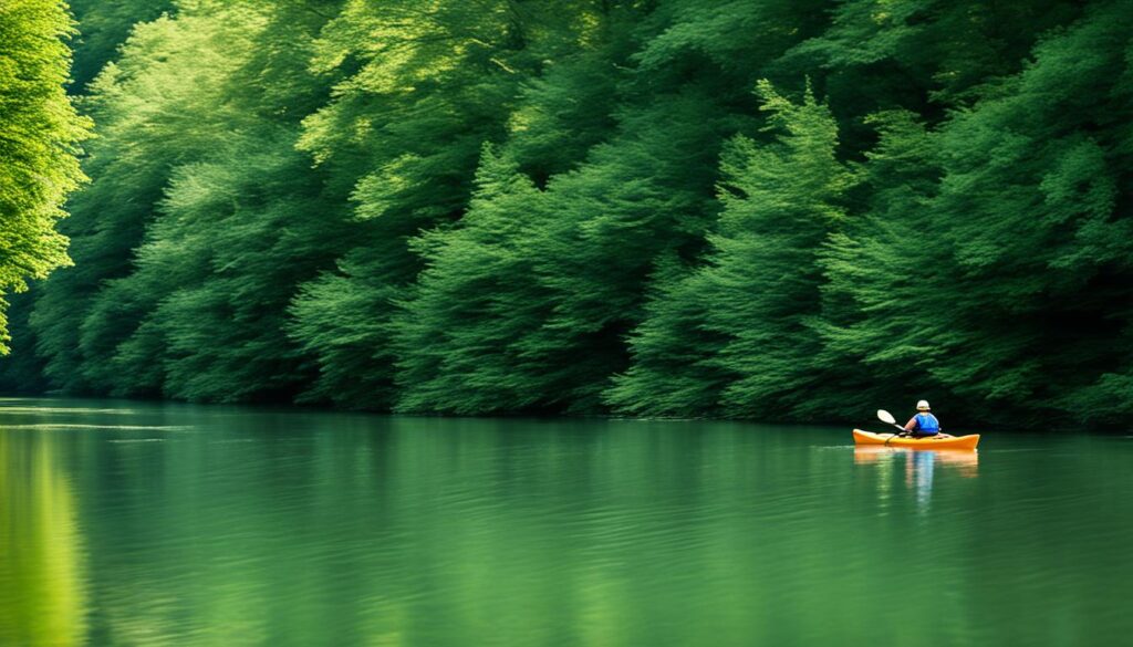 Great Miami River scenic kayaking