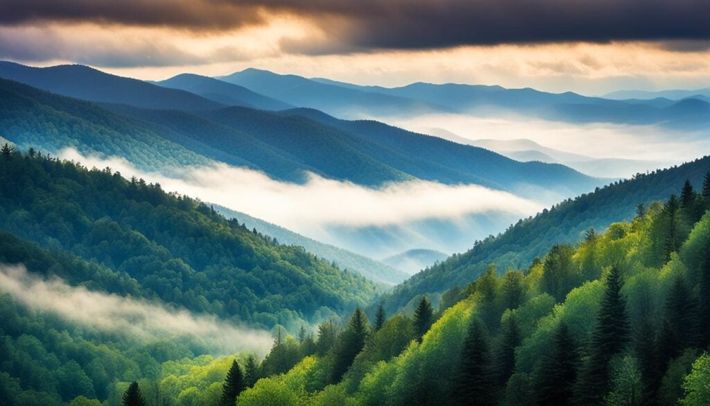 Great Smoky Mountains National Park wildlife viewing and scenic drives