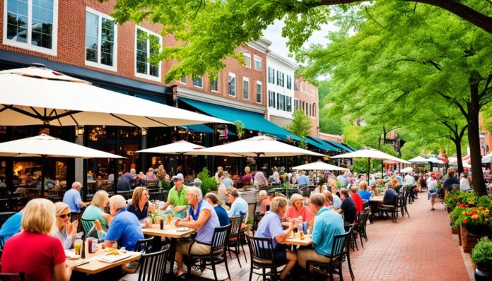 Greenville outdoor dining options