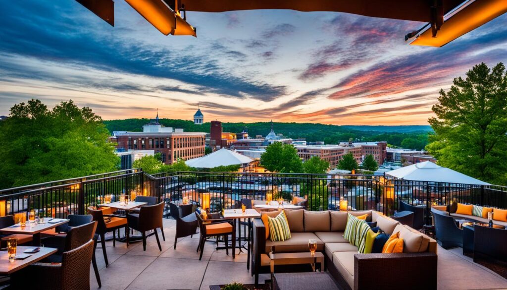 Greenville's rooftop bars and restaurants