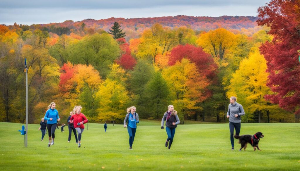 Hampden parks providing outdoor activities