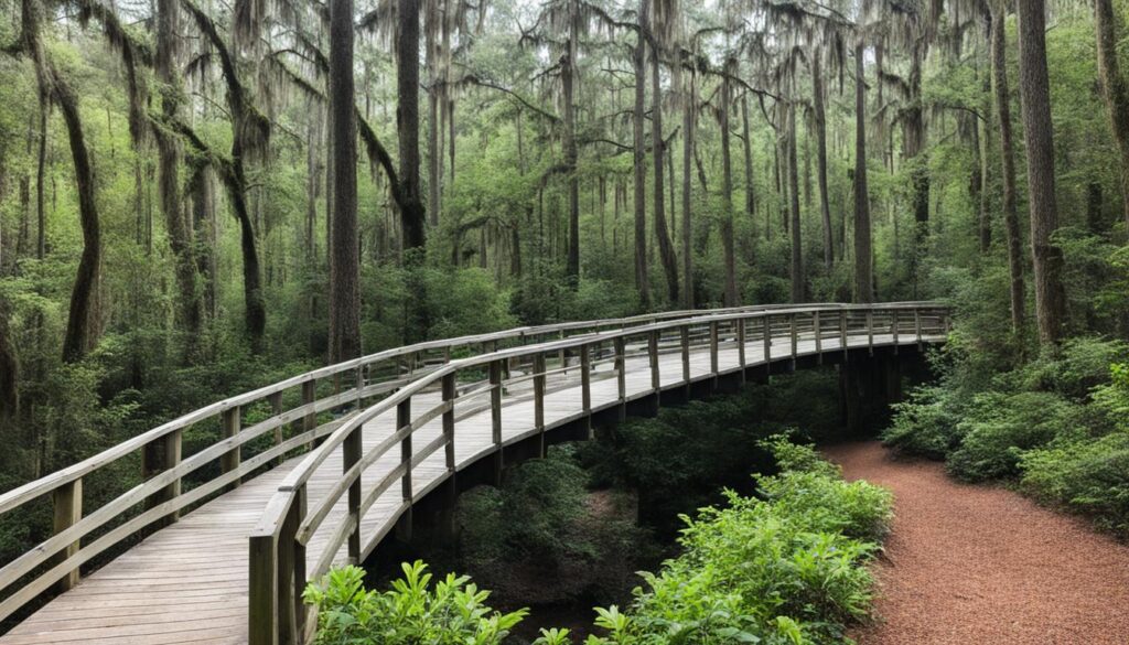 Hiking trails near Myrtle Beach State Park