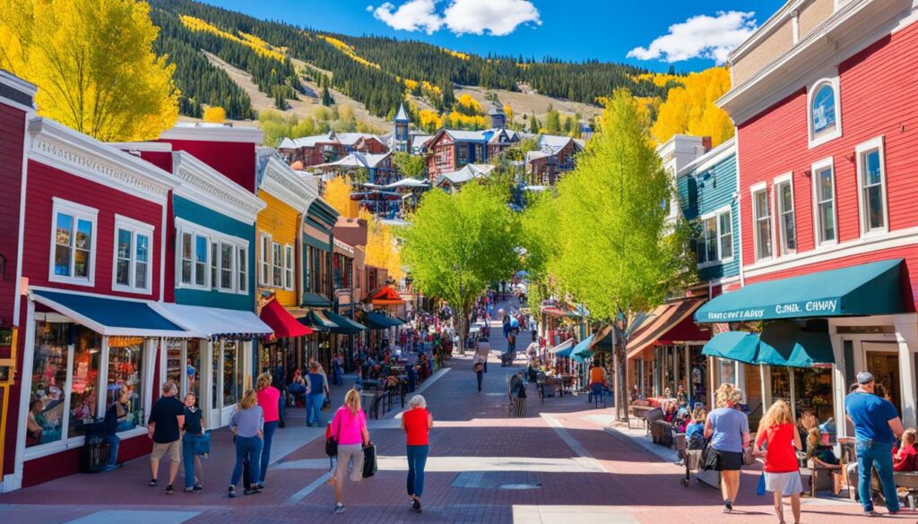 Historic Main Street in Park City Historic Main Street in Park City