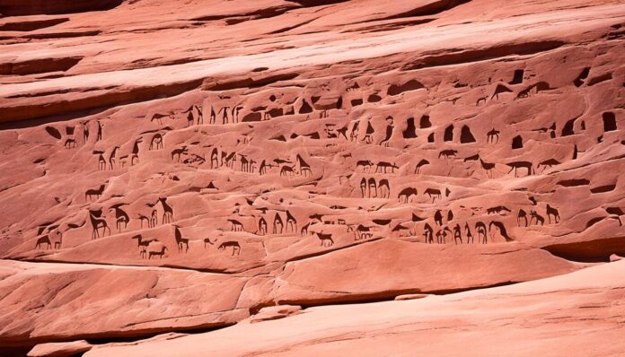 Horseshoe Canyon petroglyphs