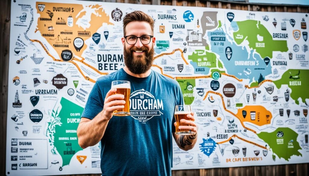 How can I explore Durham's craft beer scene?