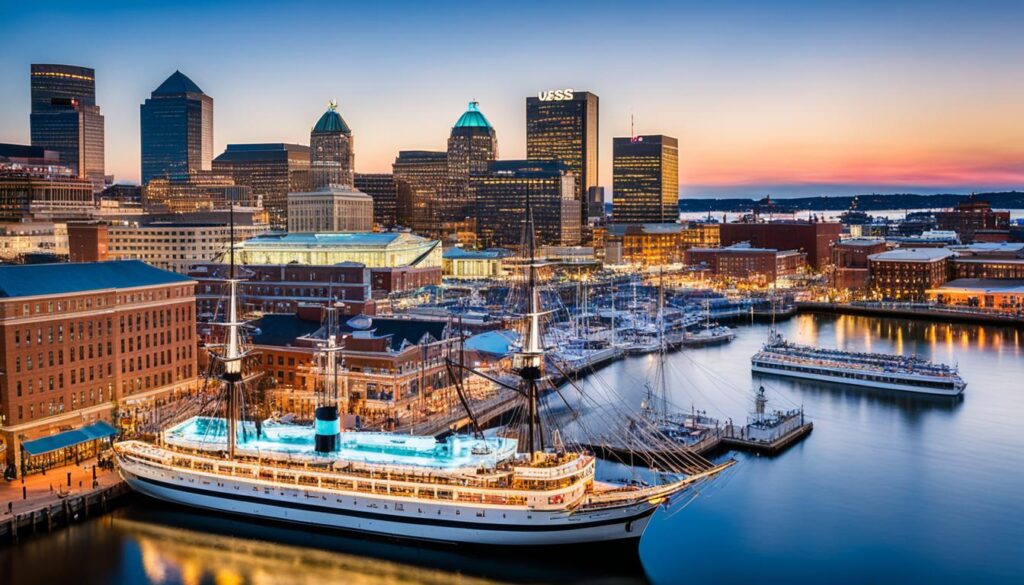 Inner Harbor Baltimore landmarks