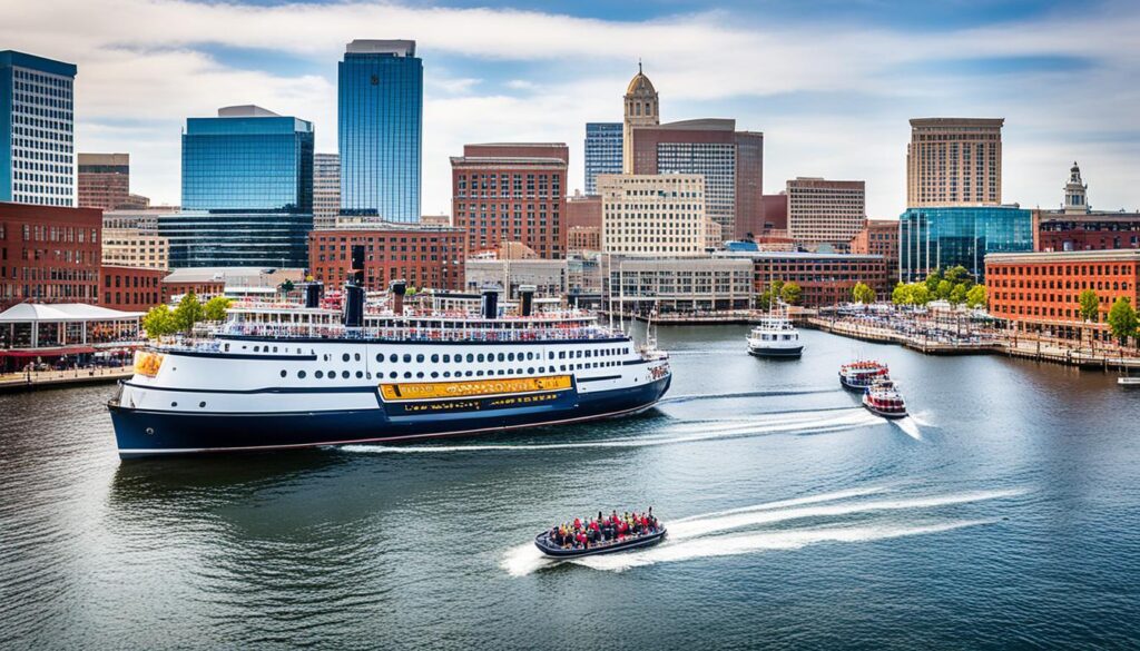 Inner Harbor cruise attractions