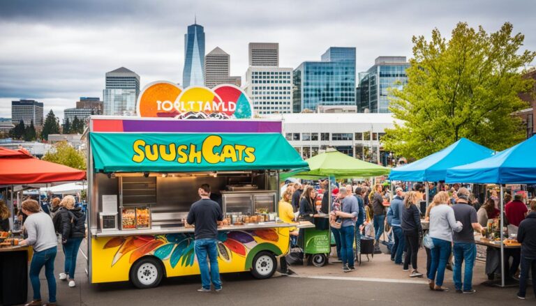 International cuisine food carts and pods in Portland