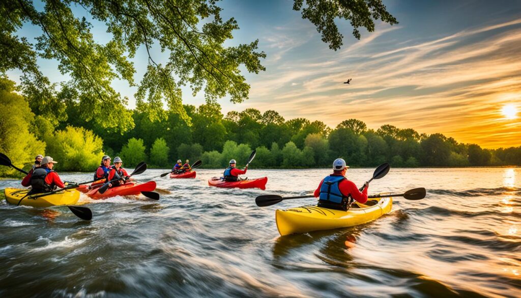 Introduction to kayaking on the Mississippi River Introduction to kayaking on the Mississippi River