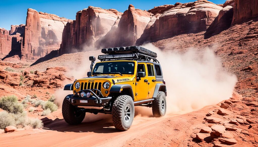 Jeep tours in Moab