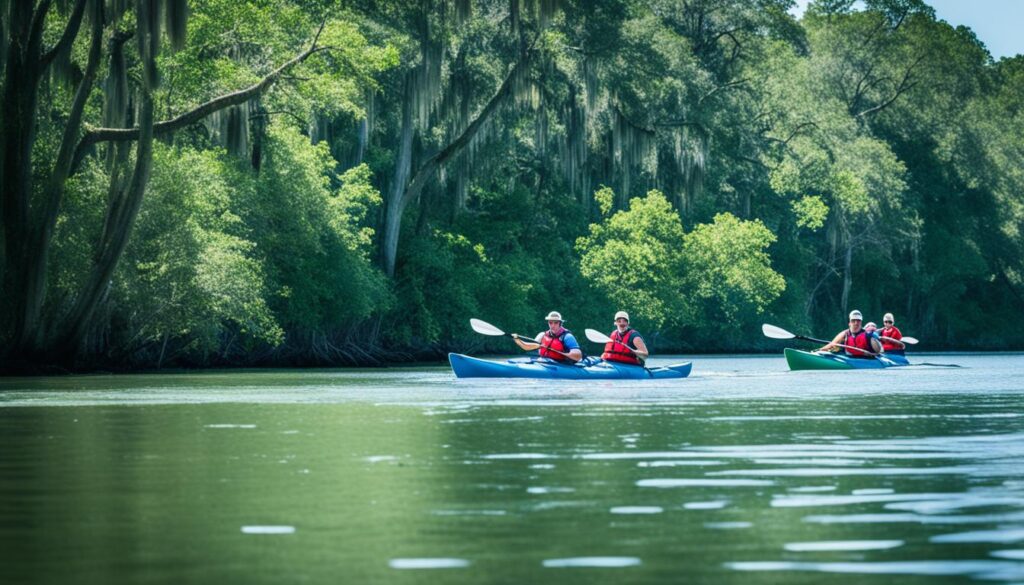 Kayak tours on Hilton Head Island