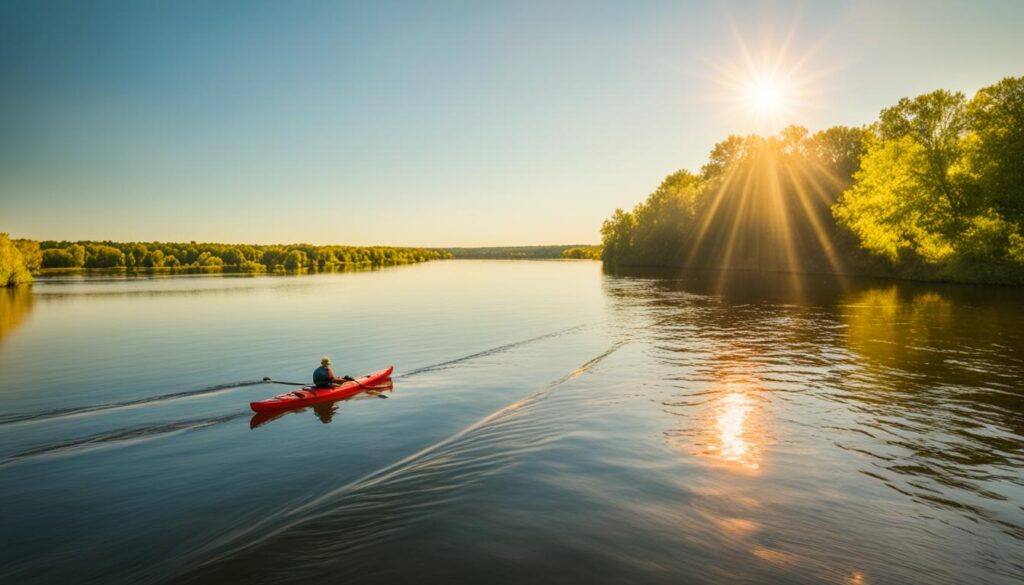 Kayaking opportunities on the Mississippi River Kayaking opportunities on the Mississippi River